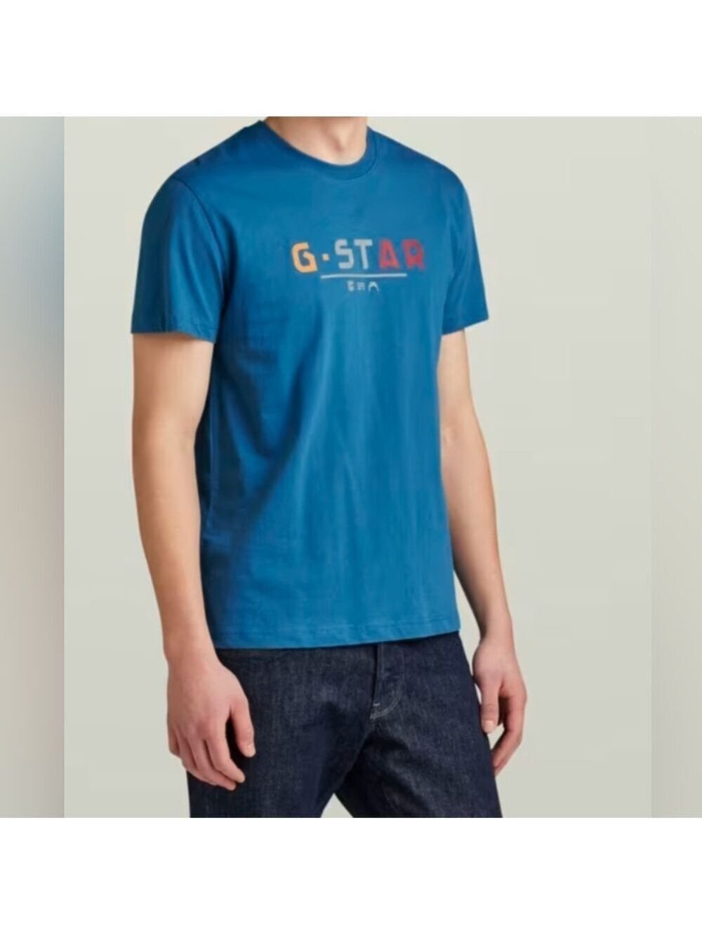 G-star raw blue tee size XS